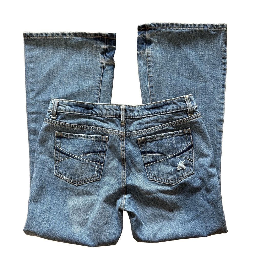 AEROPOSTALE πΈ Womenβs Mid-Rise Authentic Flare Jeans π Size 9/10 Short πΌβ¨ - Picture 6 of 15